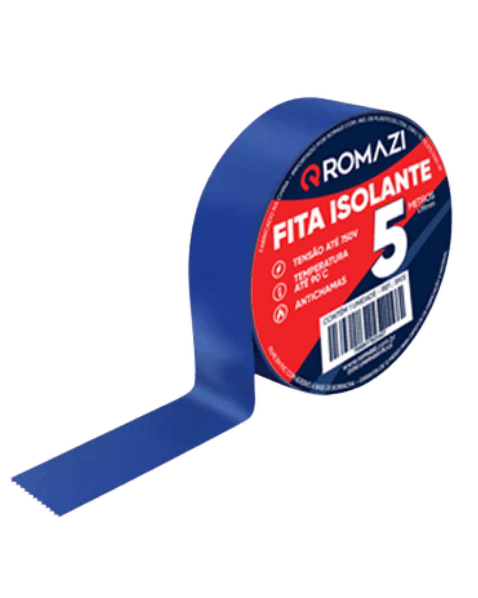 Fita Isolante Antichama 5m x 19mm