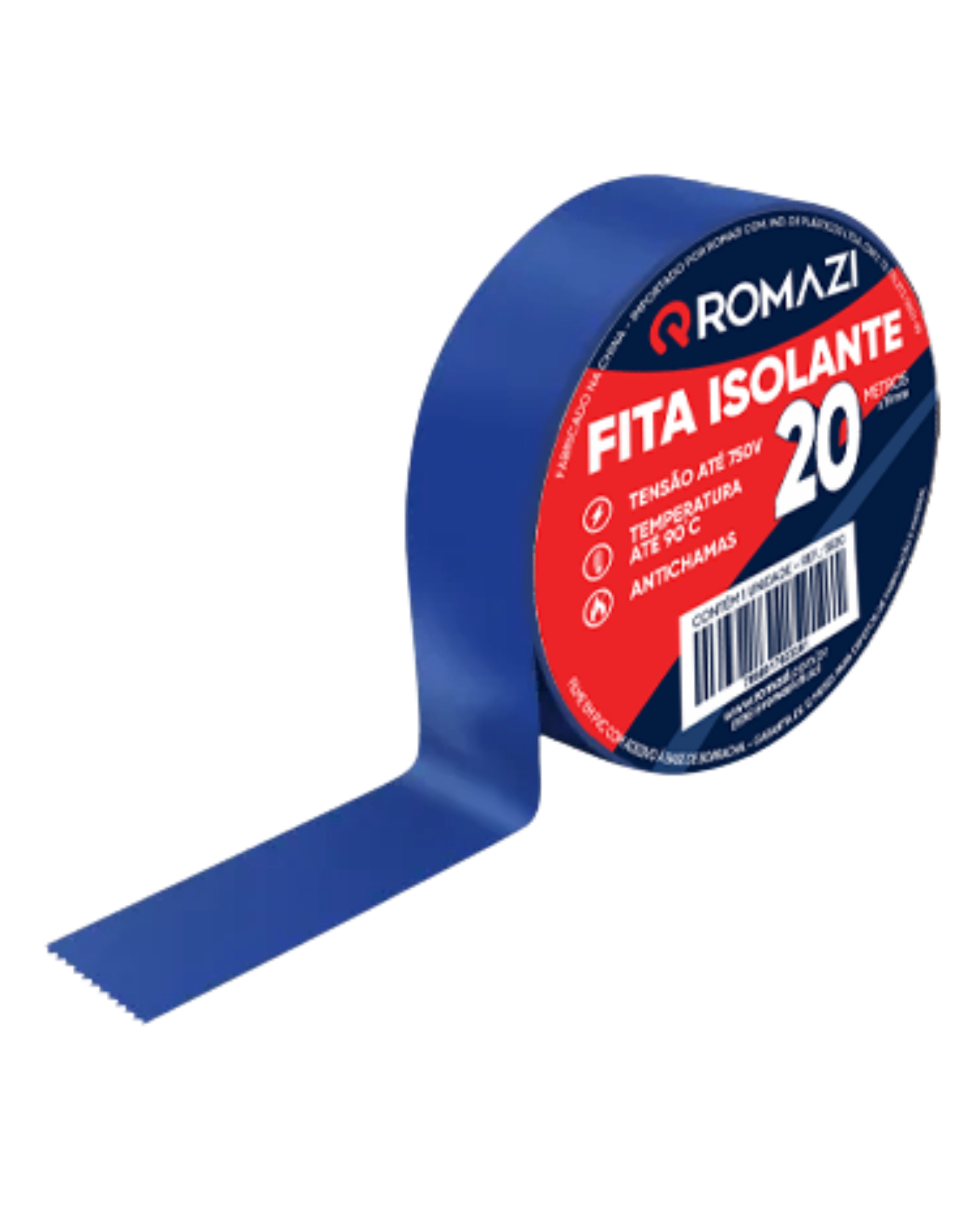 Fita Isolante Antichama 20m x 19mm