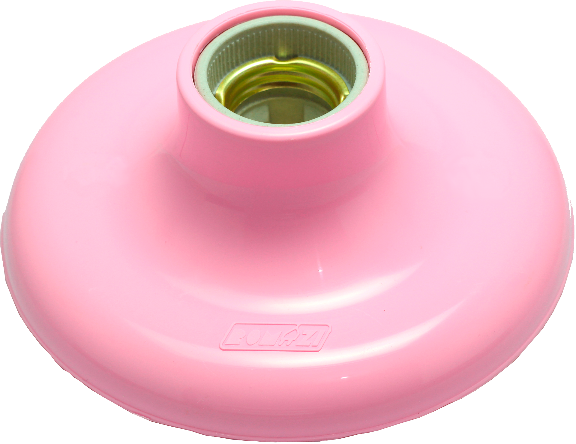 Plafonier para Lâmpada Eletrônica 100W Rosa