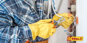 Romazi - Sua energia nossa marca Porque os eletricistas indicam tomadas e interruptores da Romazi  