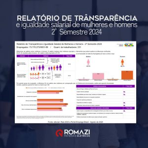 Romazi - Sua energia nossa marca Romazi: Transparência e Igualdade Salarial de Mulheres e Homens  